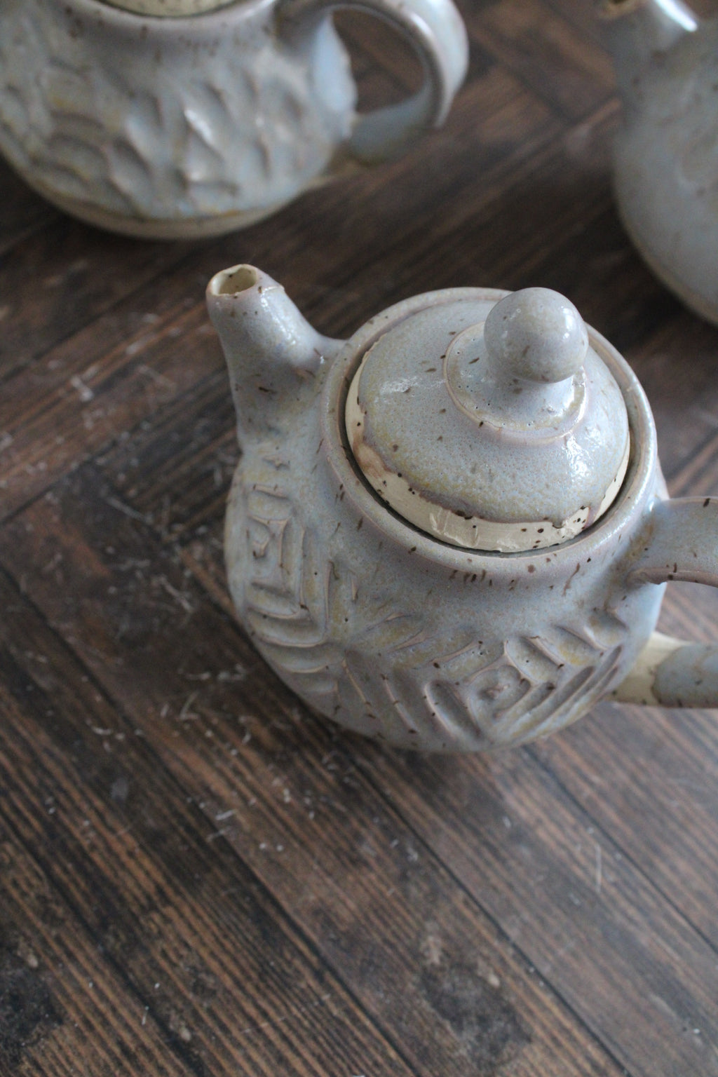 Snow Mini Teapots