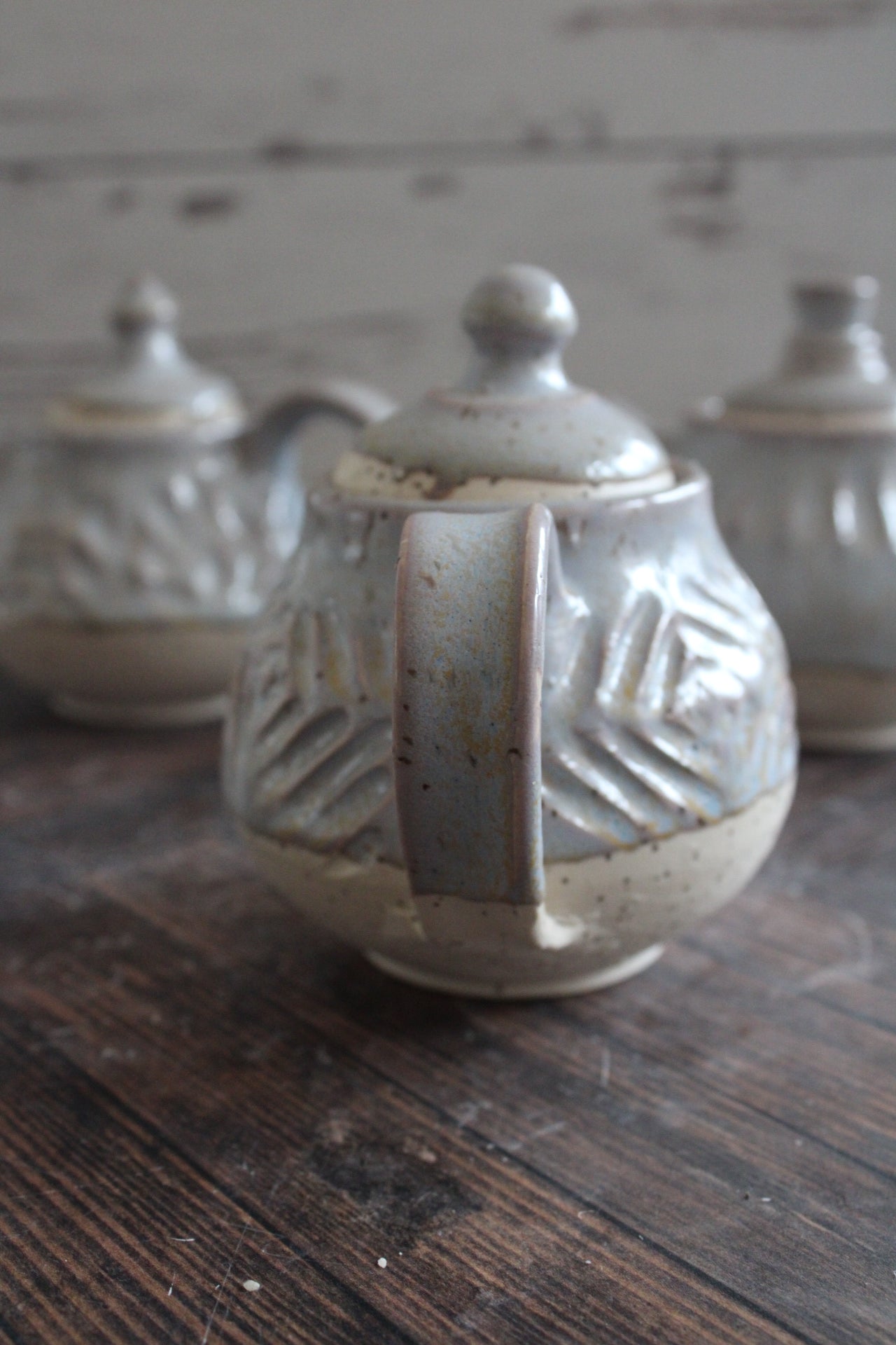 Snow Mini Teapots
