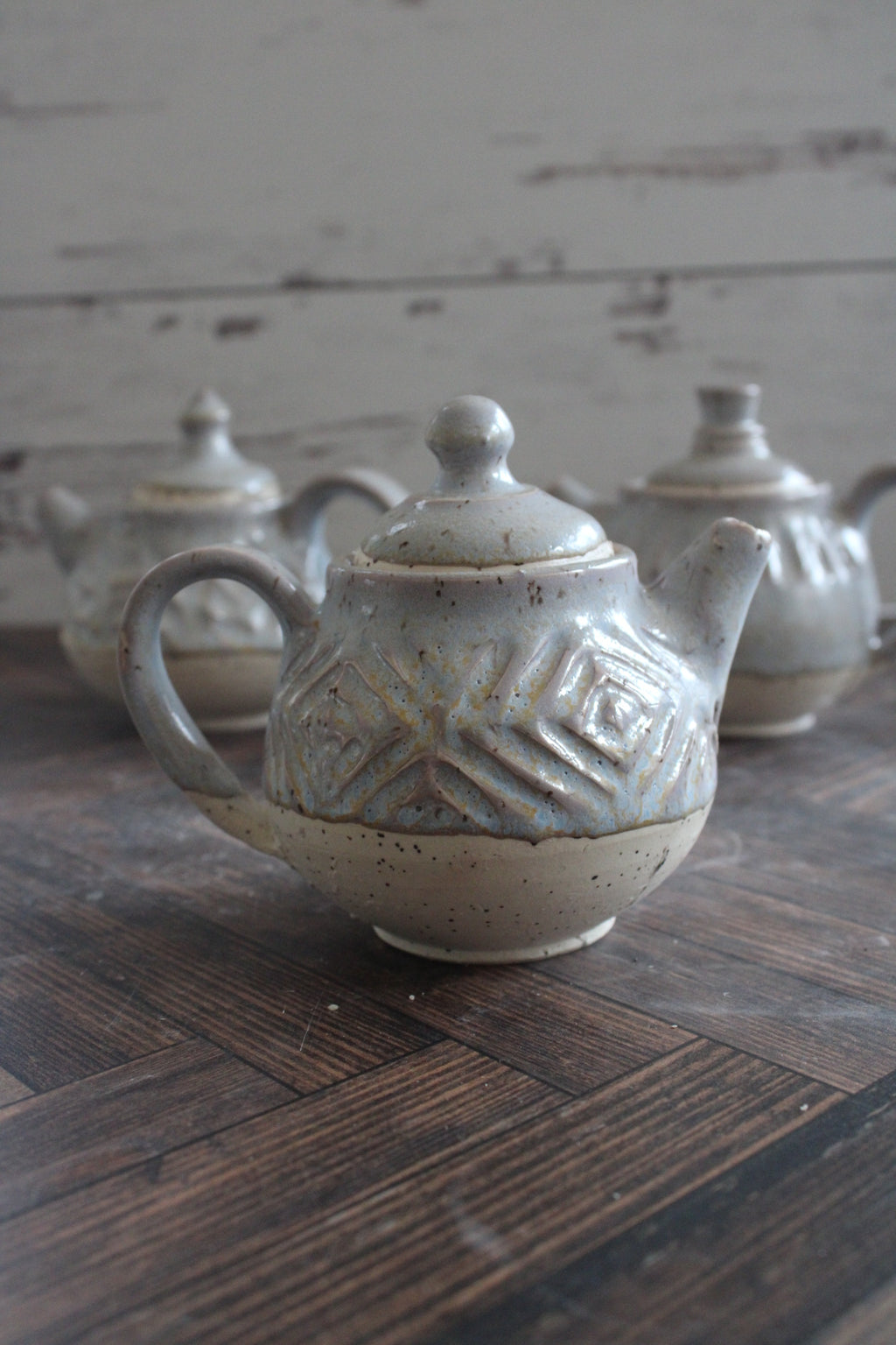 Snow Mini Teapots