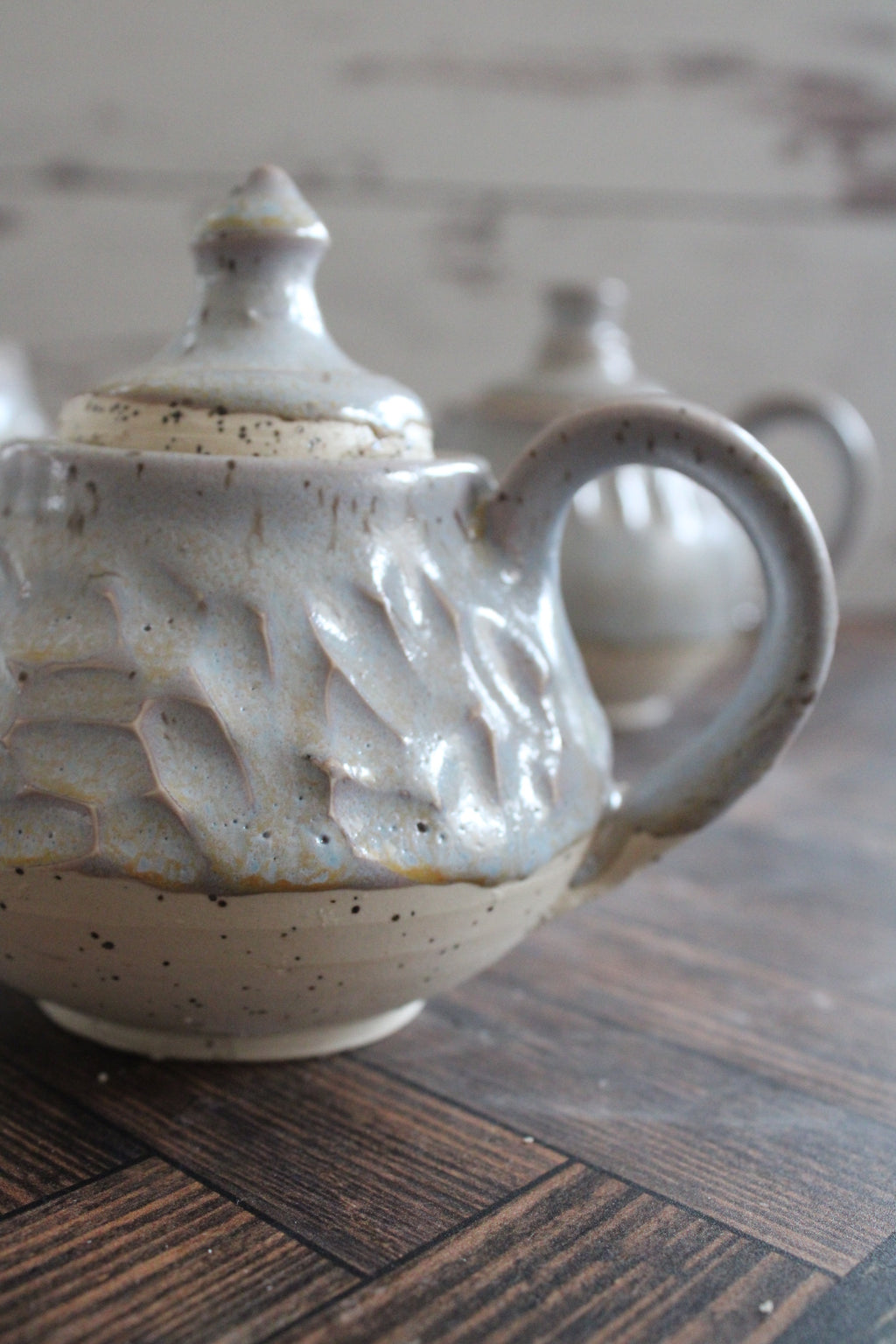 Snow Mini Teapots