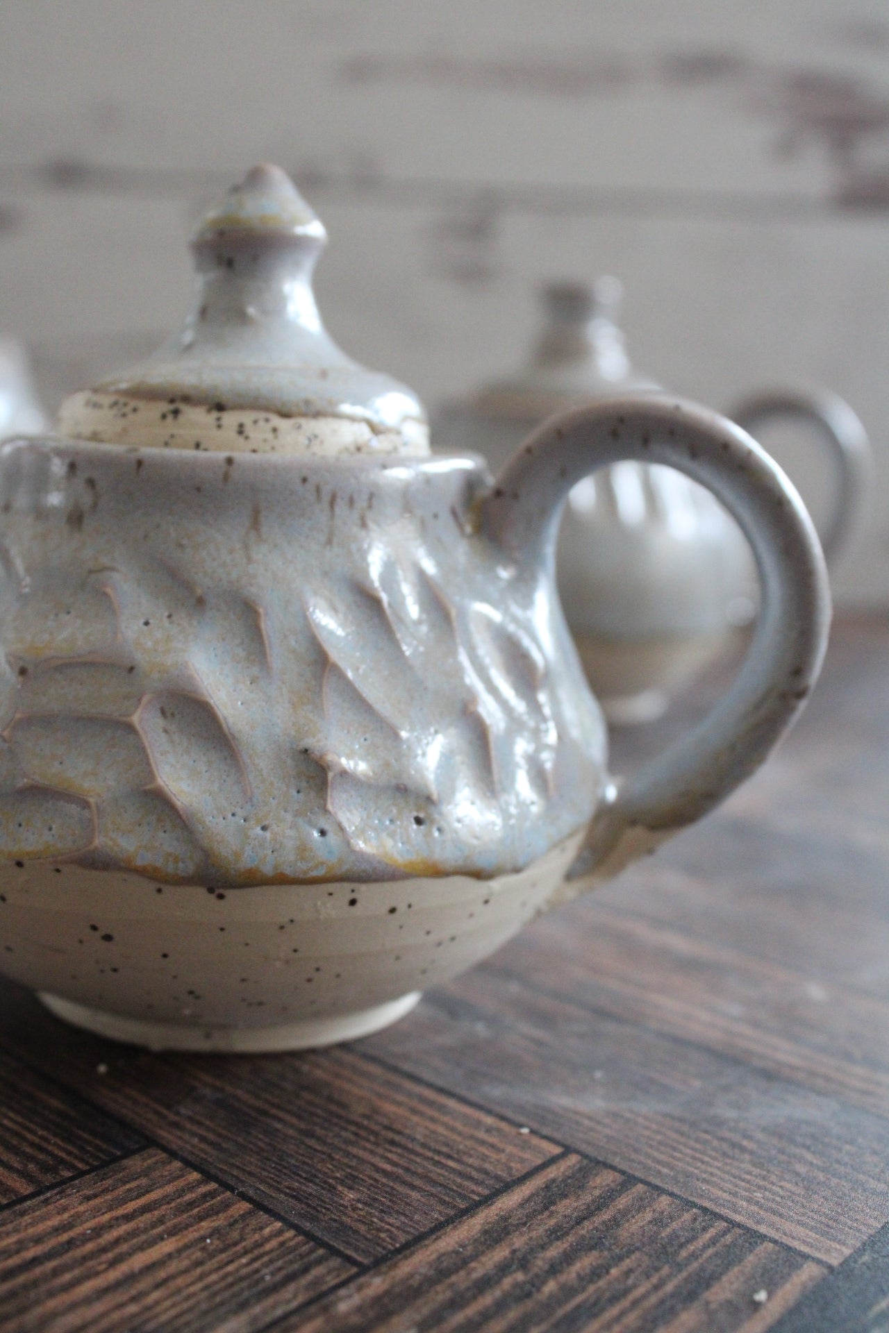 Snow Mini Teapots