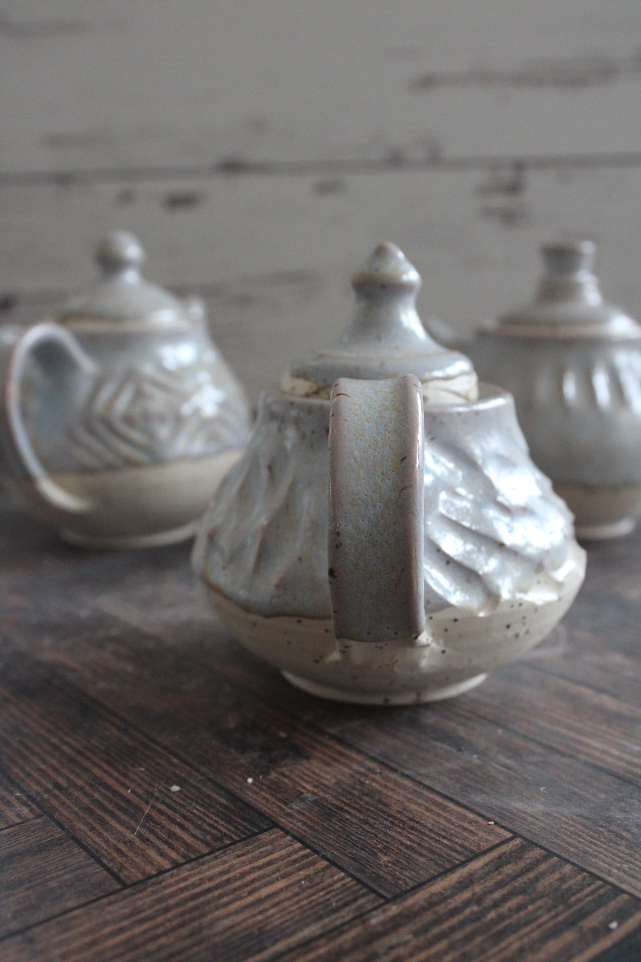 Snow Mini Teapots