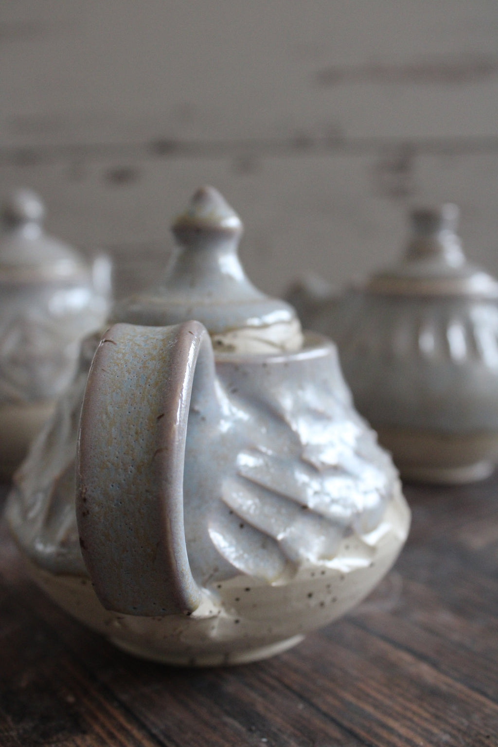 Snow Mini Teapots