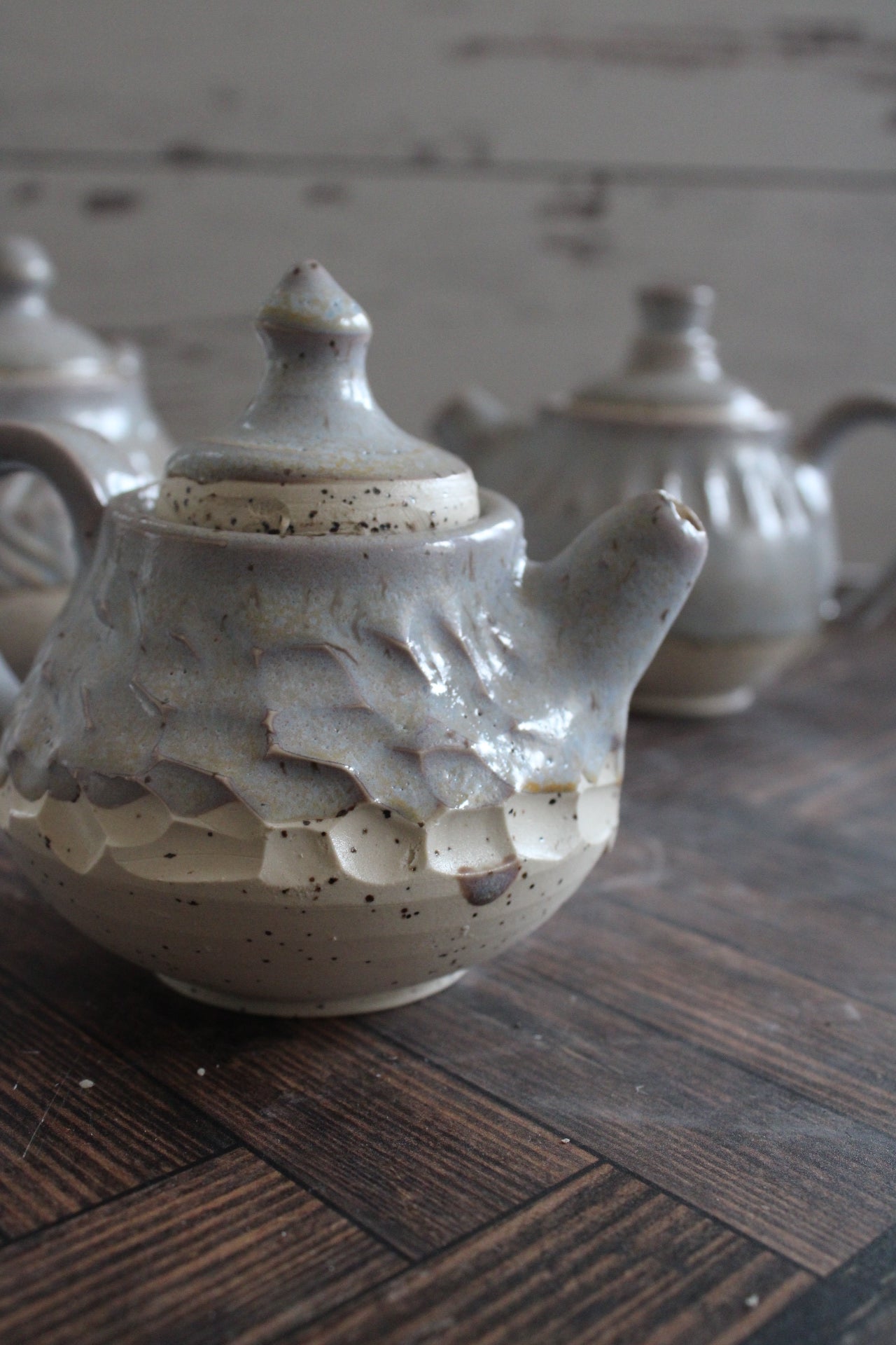 Snow Mini Teapots