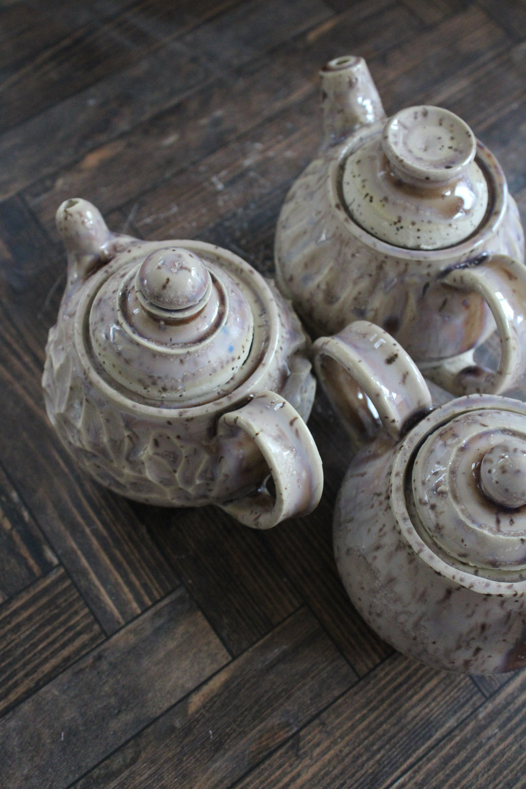 Pearl Mini Teapots