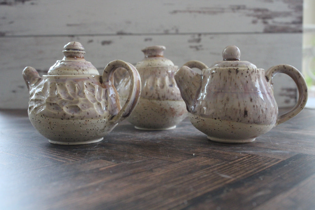 Pearl Mini Teapots