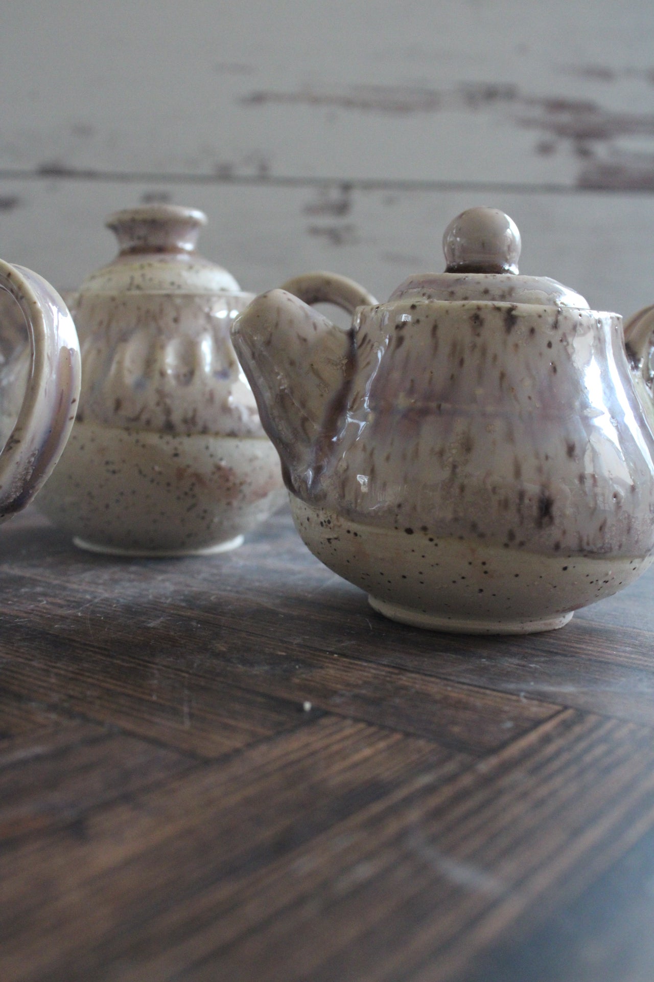 Pearl Mini Teapots