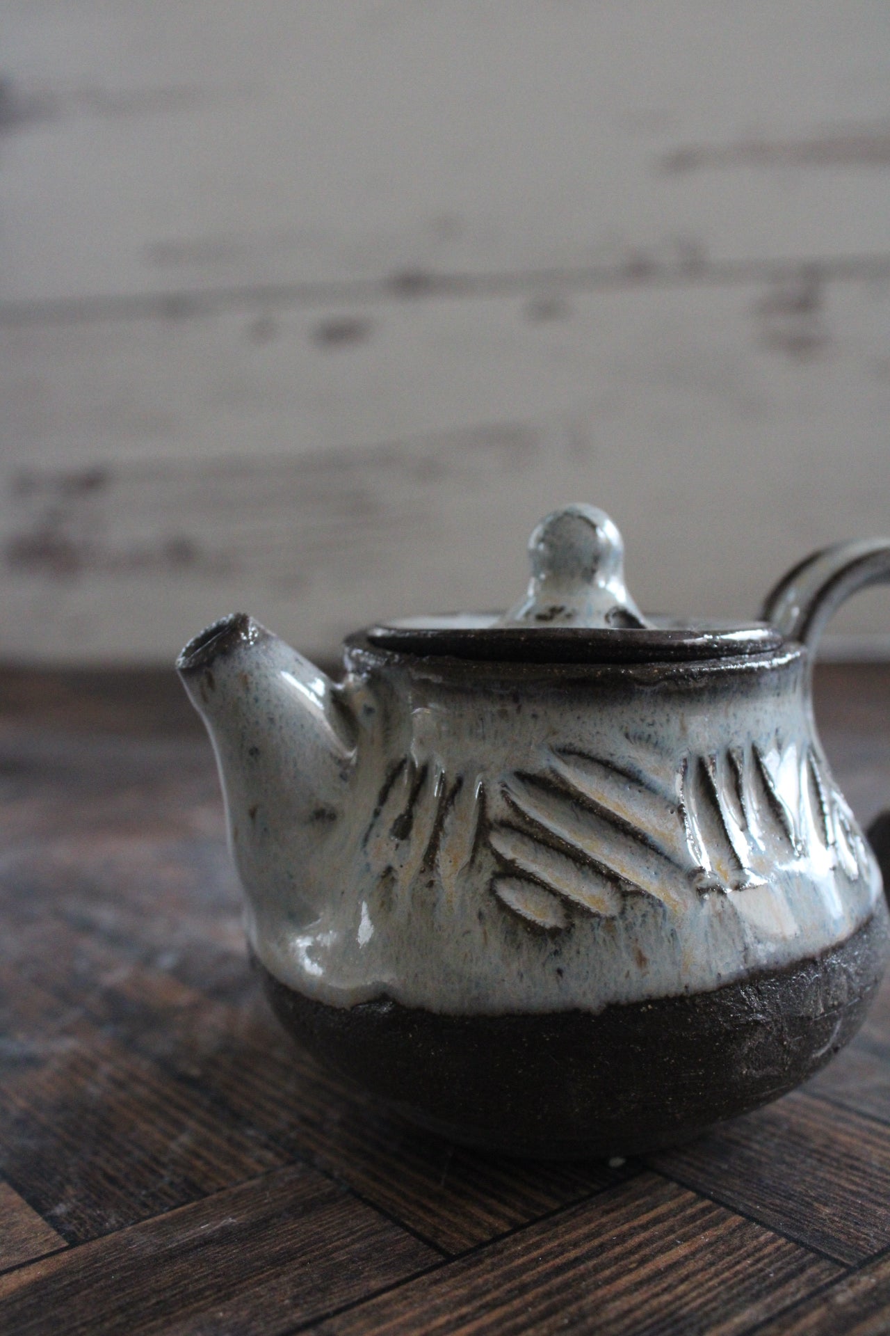 Midnight Snow Mini Teapots