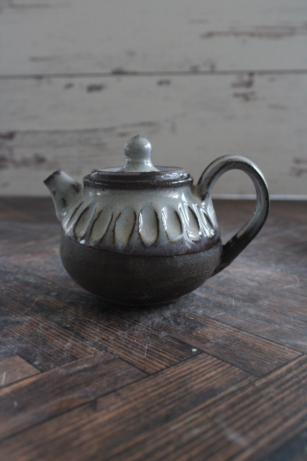 Midnight Snow Mini Teapots