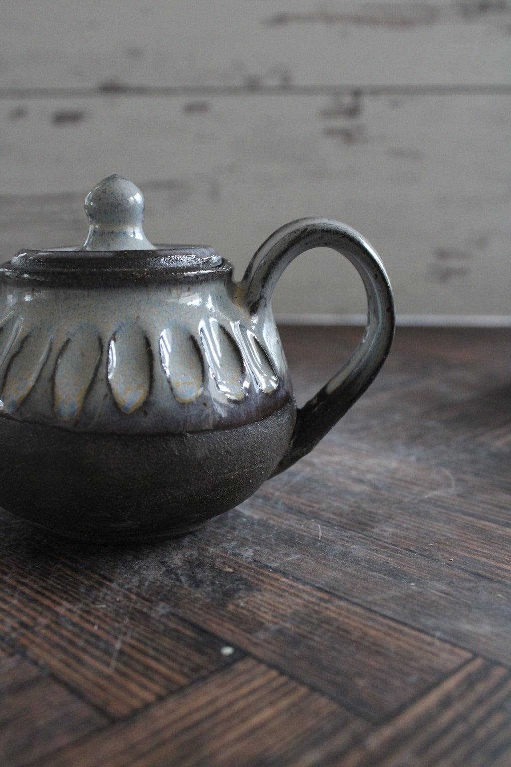 Midnight Snow Mini Teapots