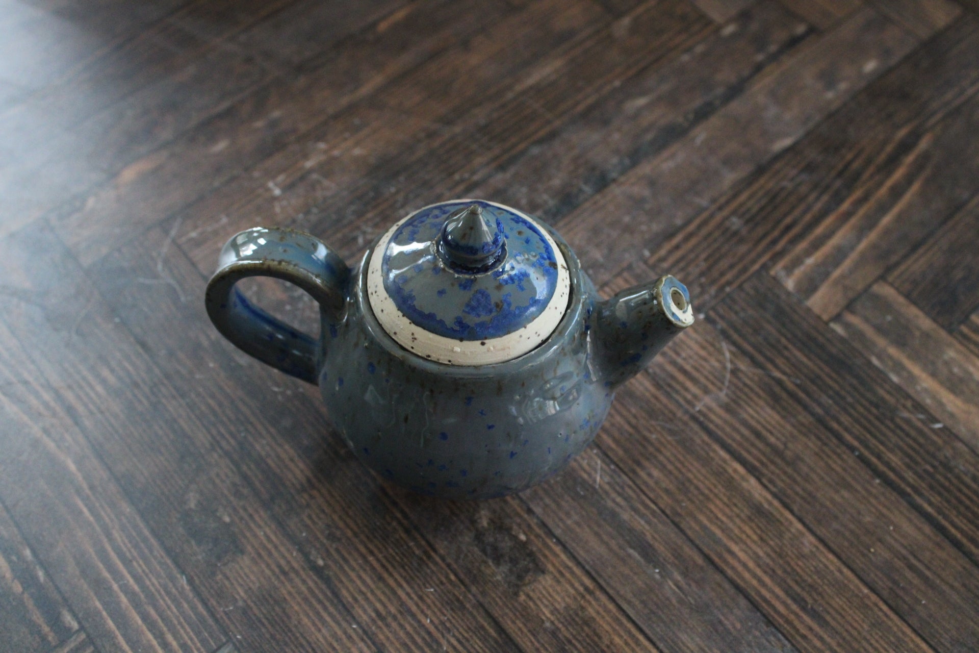 Denim Mini Teapot
