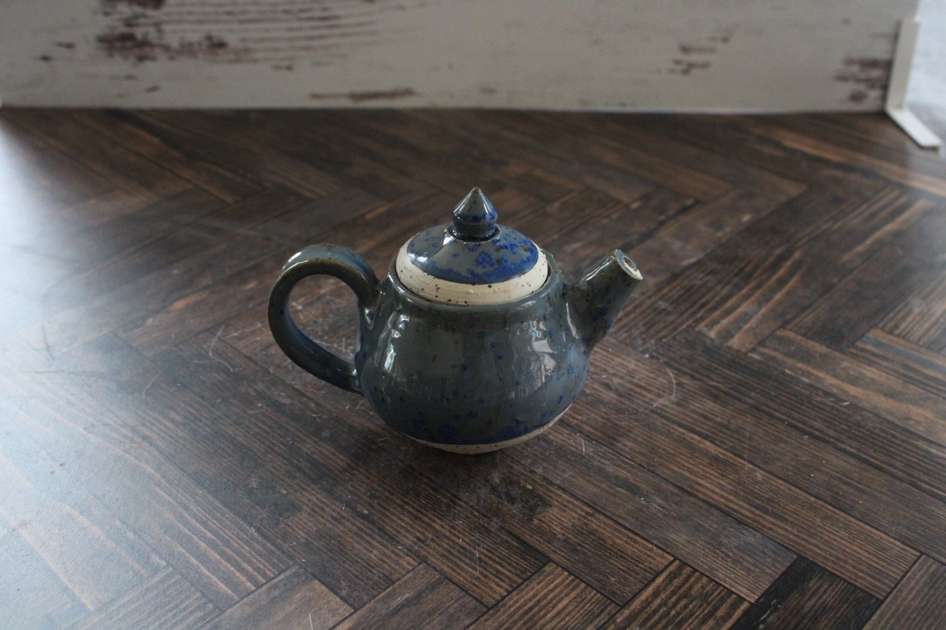 Denim Mini Teapot