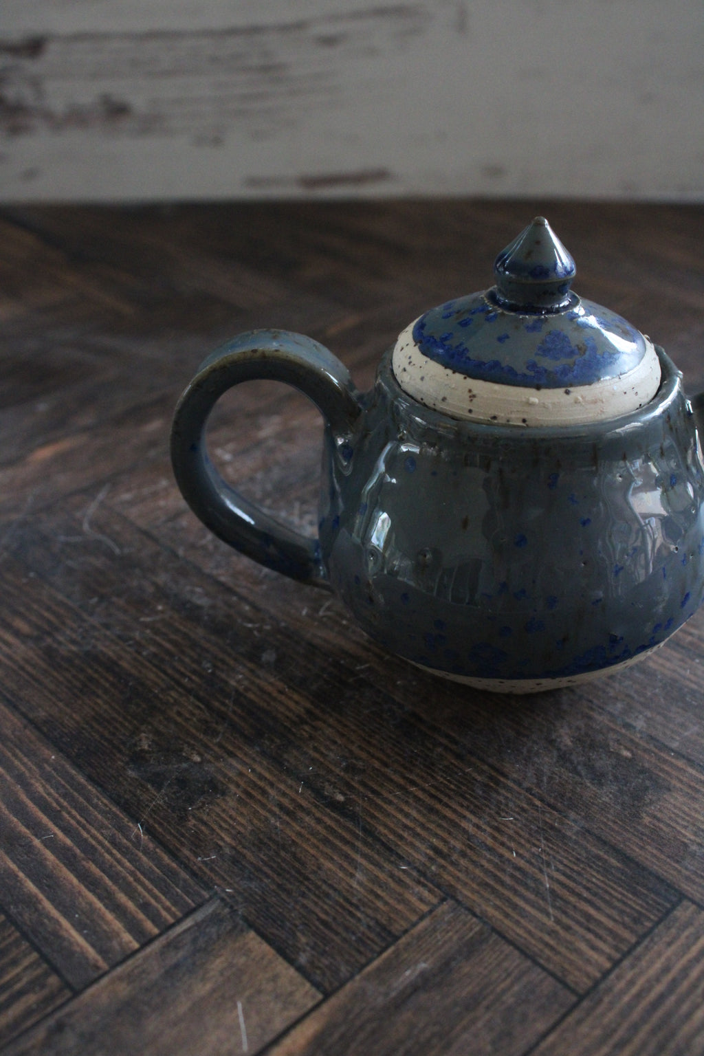 Denim Mini Teapot