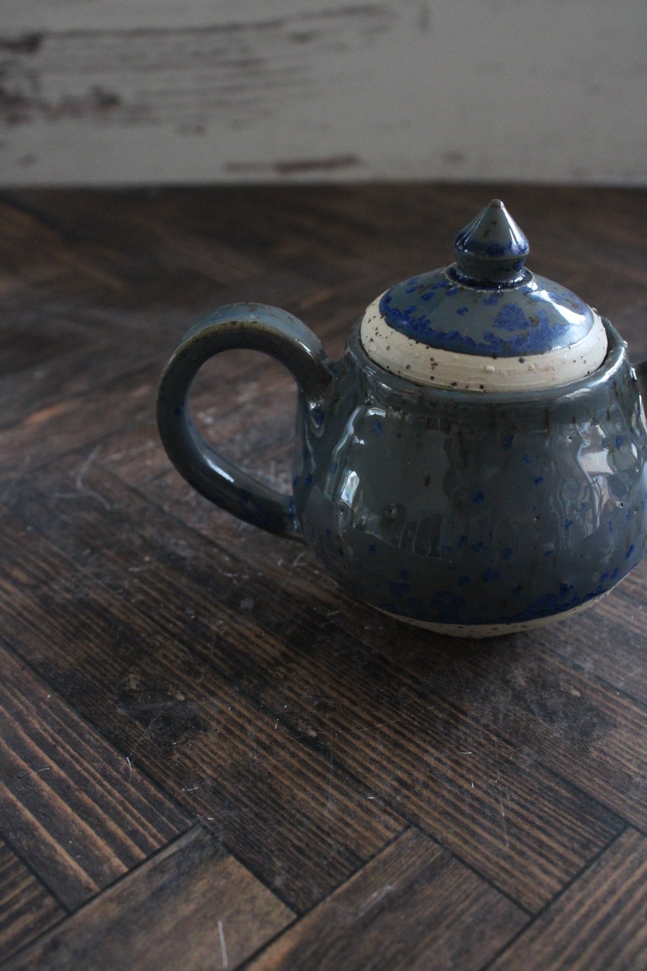 Denim Mini Teapot
