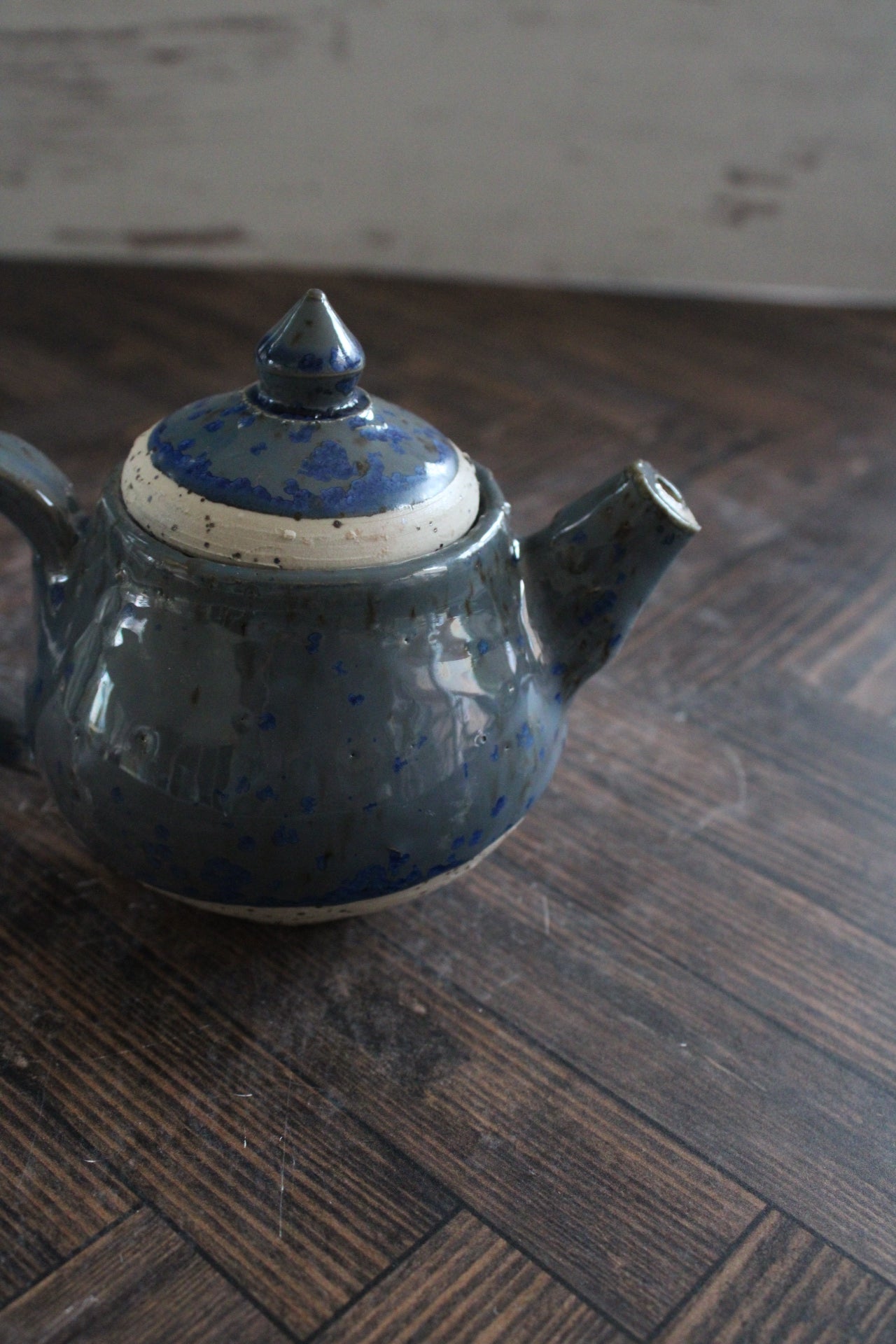 Denim Mini Teapot