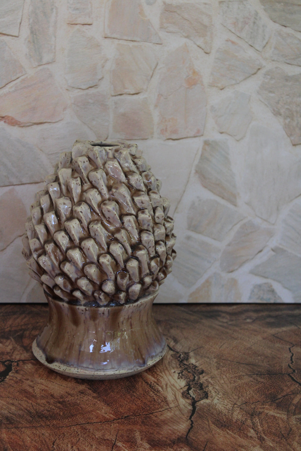 Mother of Pearl Artichoke Vessel
