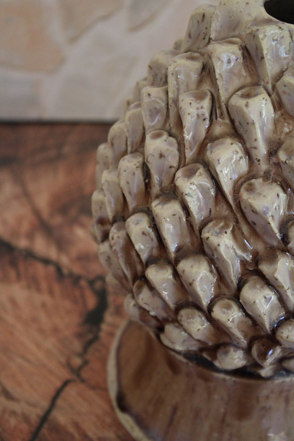 Mother of Pearl Artichoke Vessel