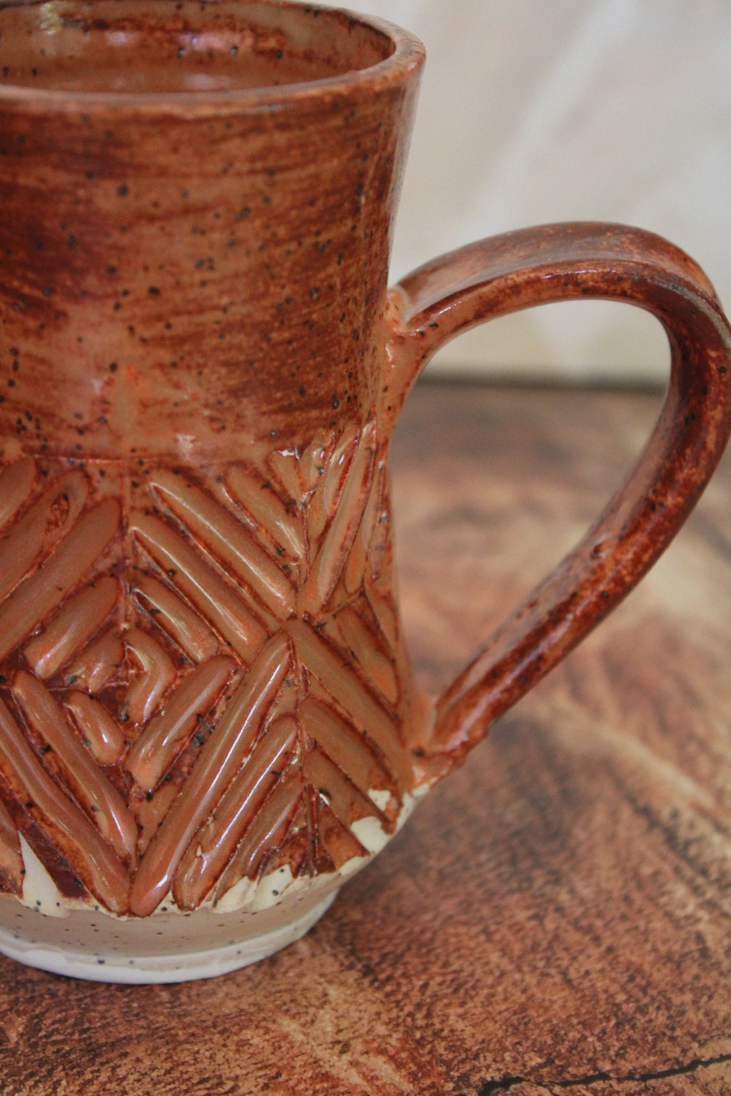 Hibiscus Cross Cross Mug