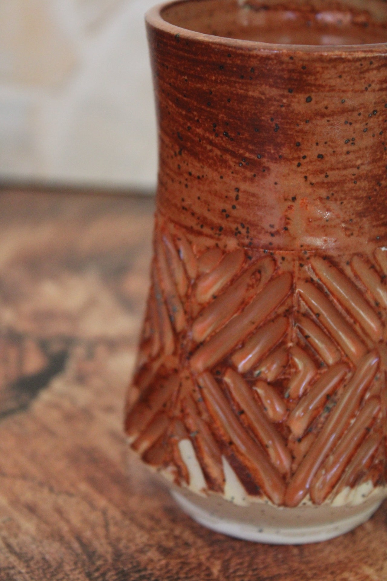 Hibiscus Cross Cross Mug