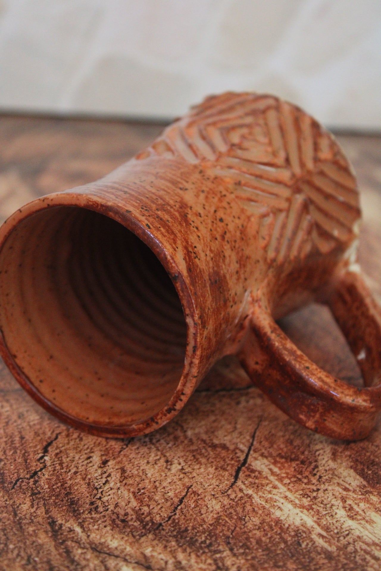 Hibiscus Cross Cross Mug