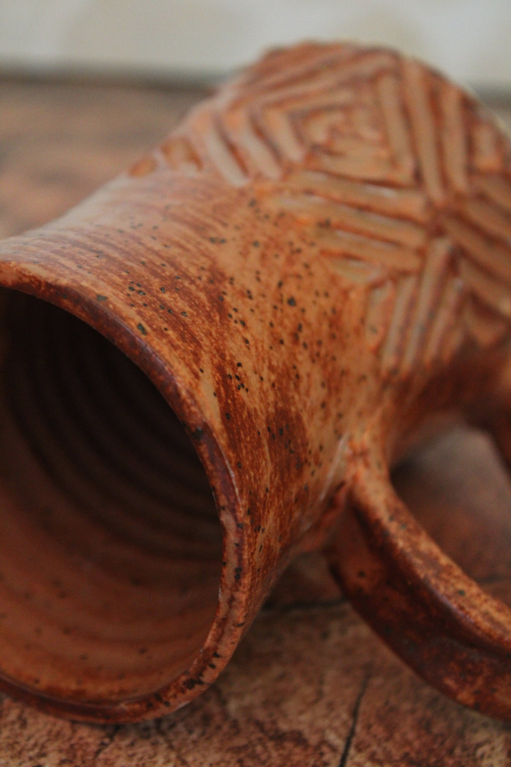 Hibiscus Cross Cross Mug