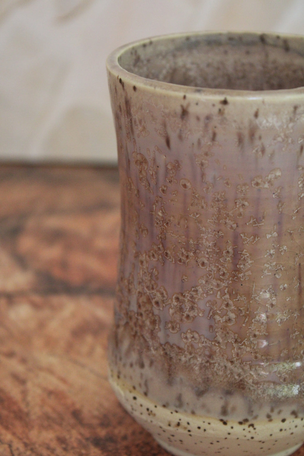 Mother of Pearl Flat Mug