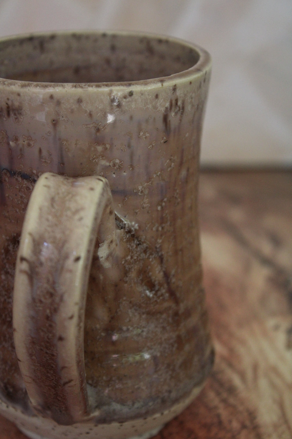 Mother of Pearl Flat Mug
