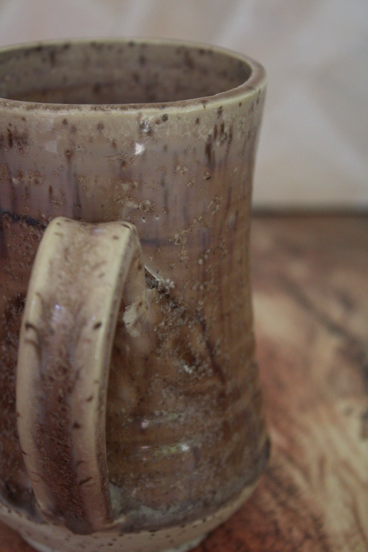 Mother of Pearl Flat Mug