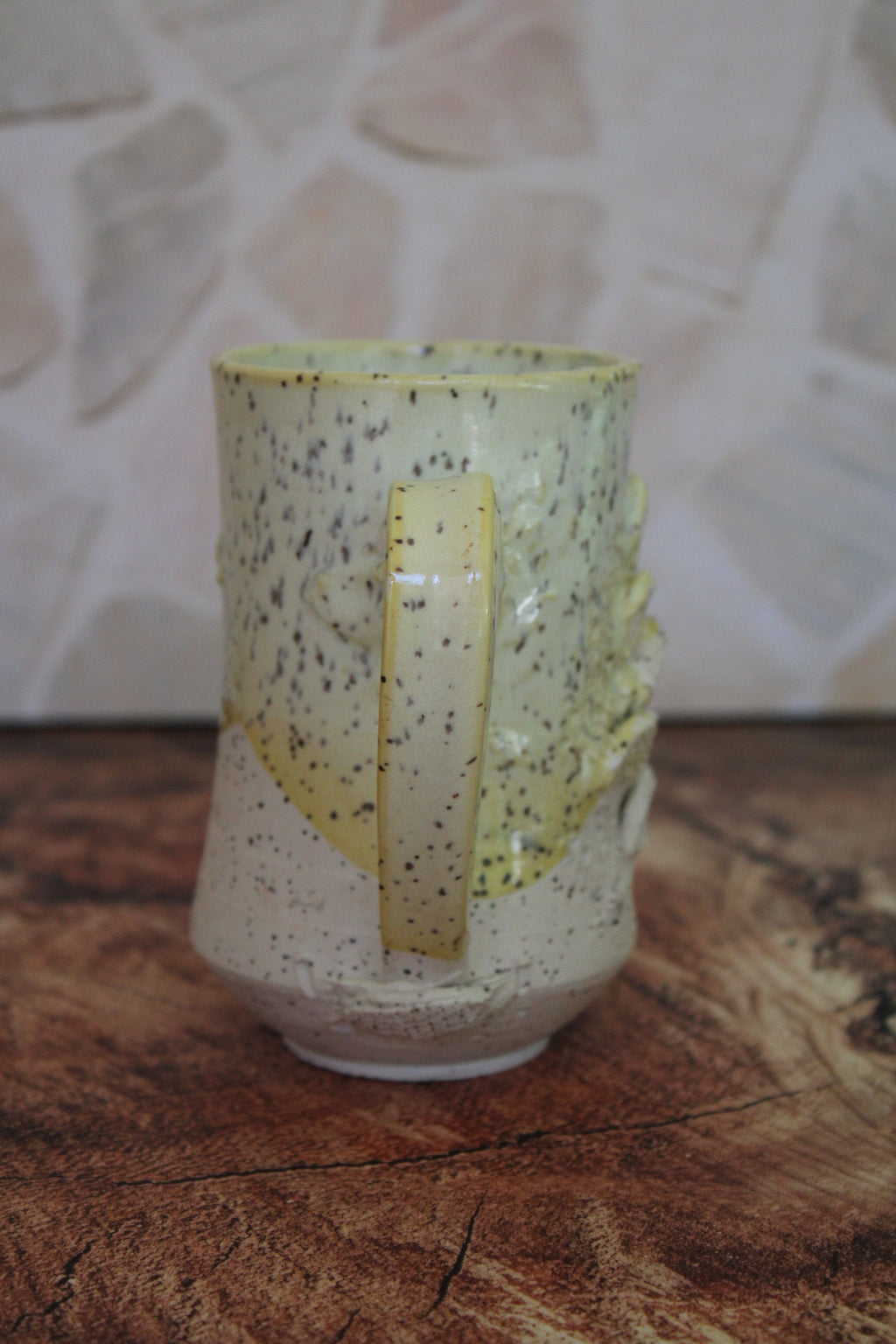 Canary Mushroom Sculpture Mug