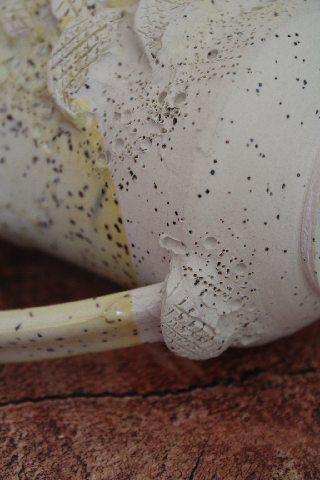 Canary Mushroom Sculpture Mug