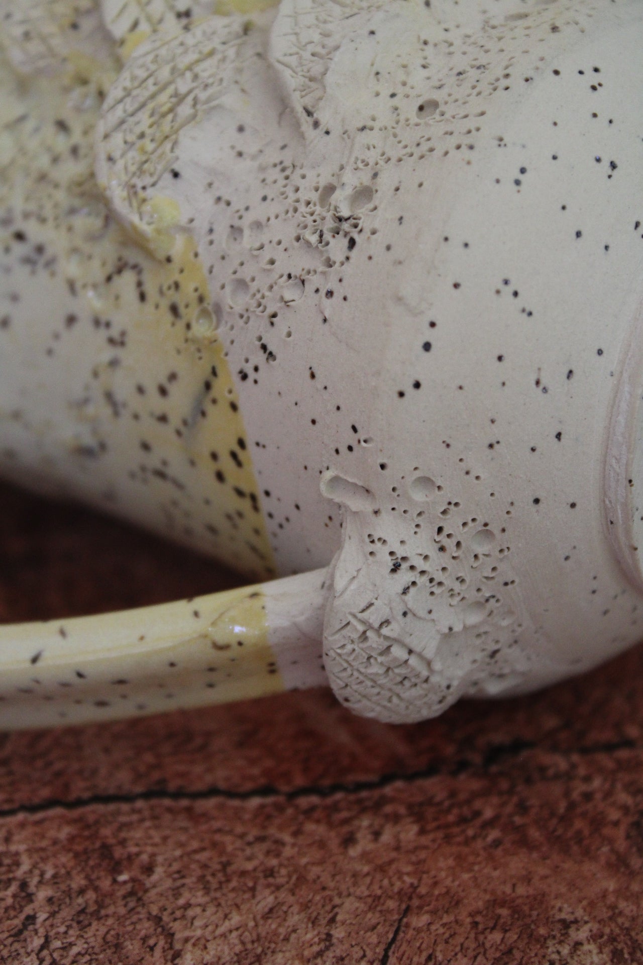 Canary Mushroom Sculpture Mug