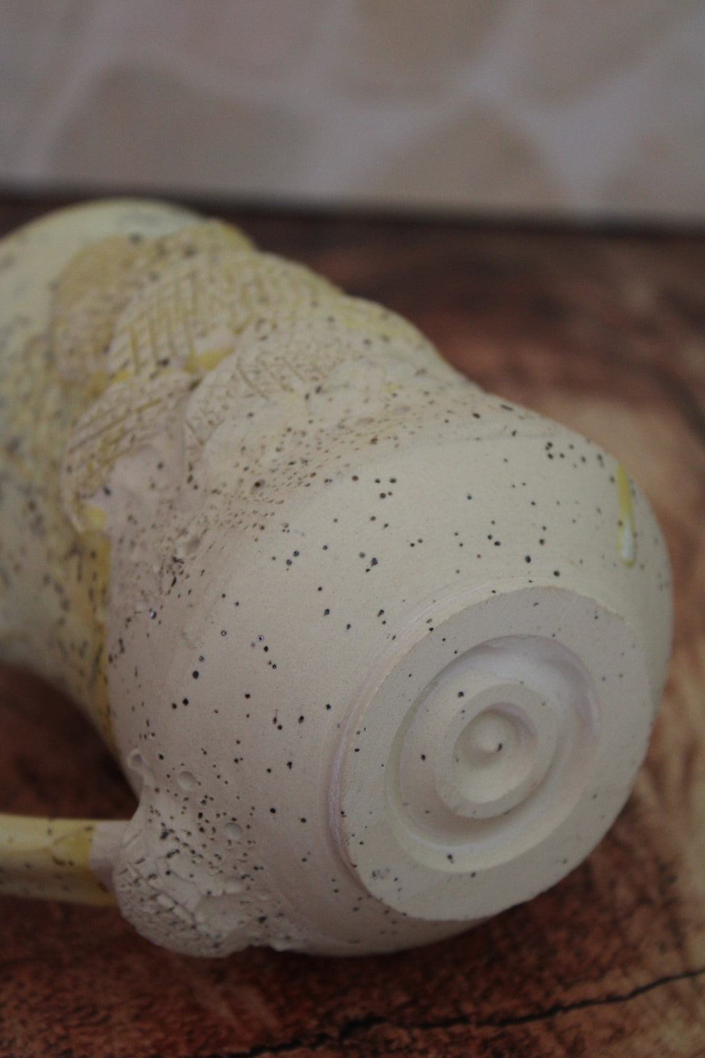 Canary Mushroom Sculpture Mug