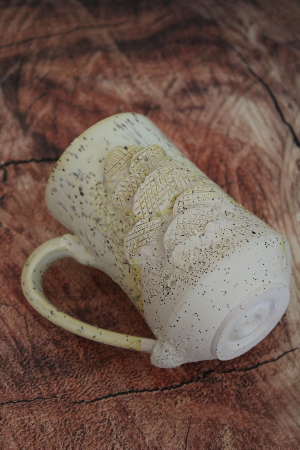 Canary Mushroom Sculpture Mug