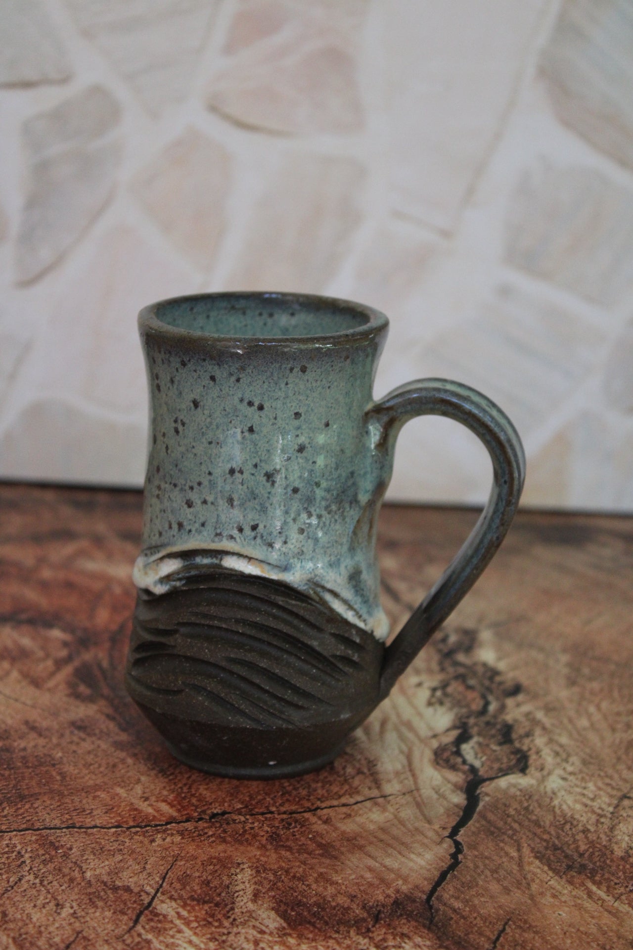 Sea Foam On a Wave Mug