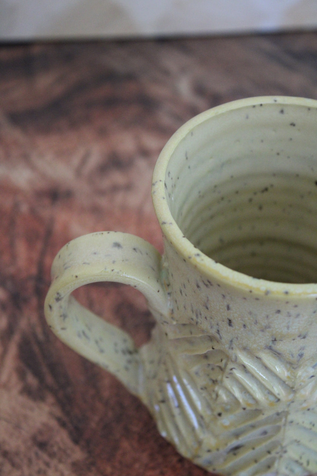 Canary Criss Cross Mug