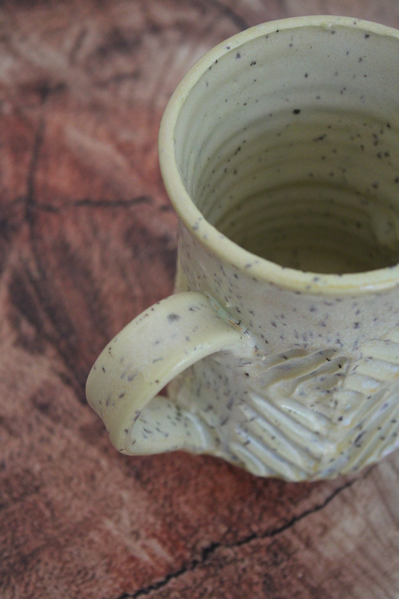 Canary Criss Cross Mug
