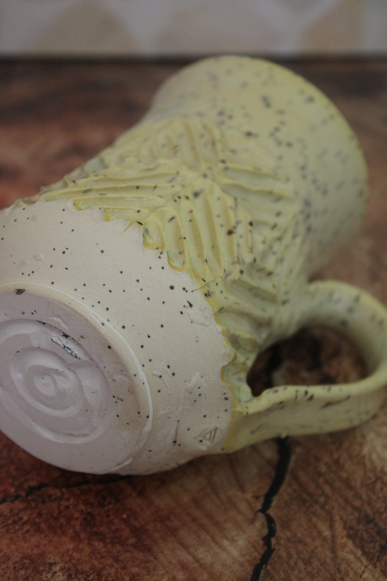 Canary Criss Cross Mug