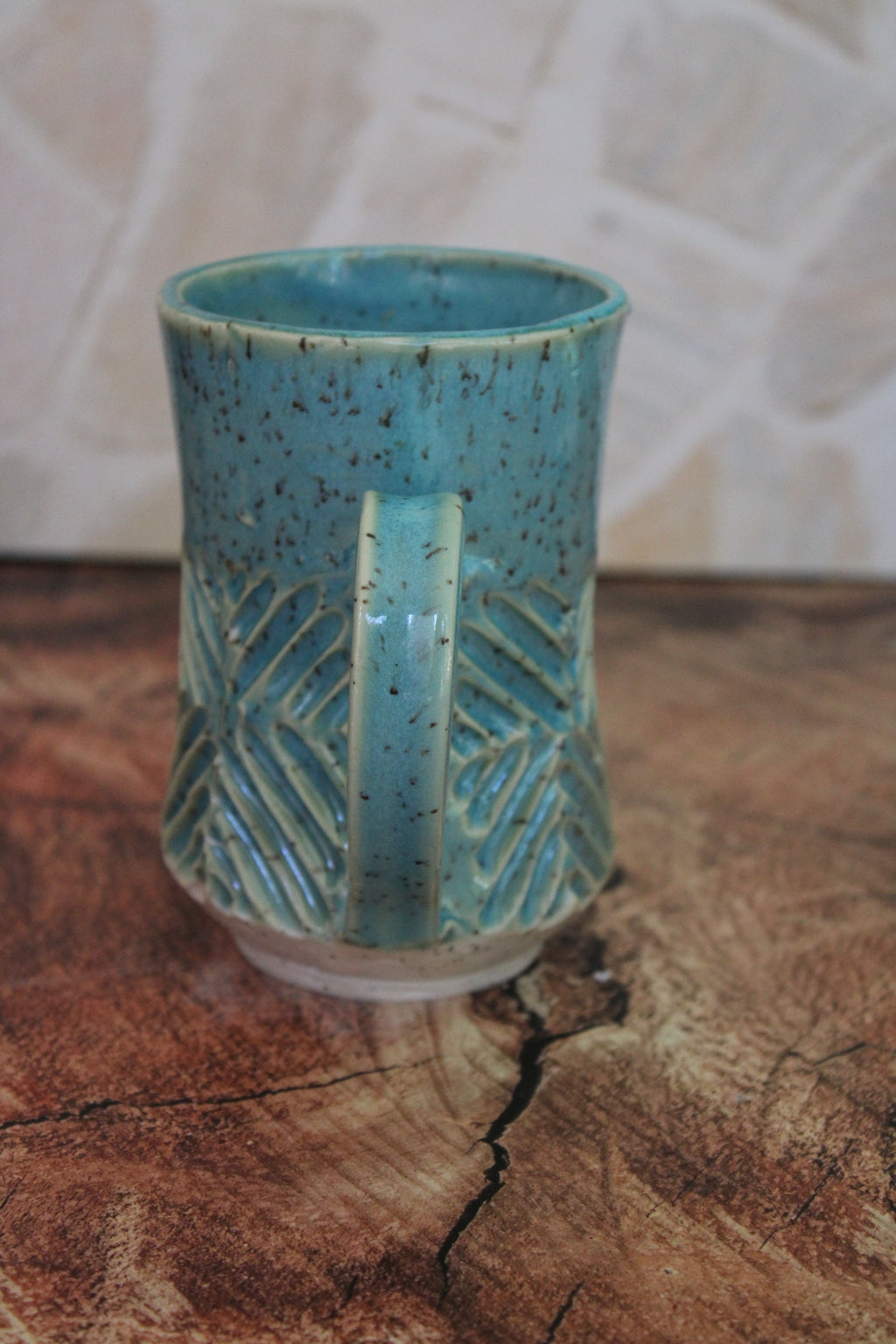 Turquoise Cross Cross Mug