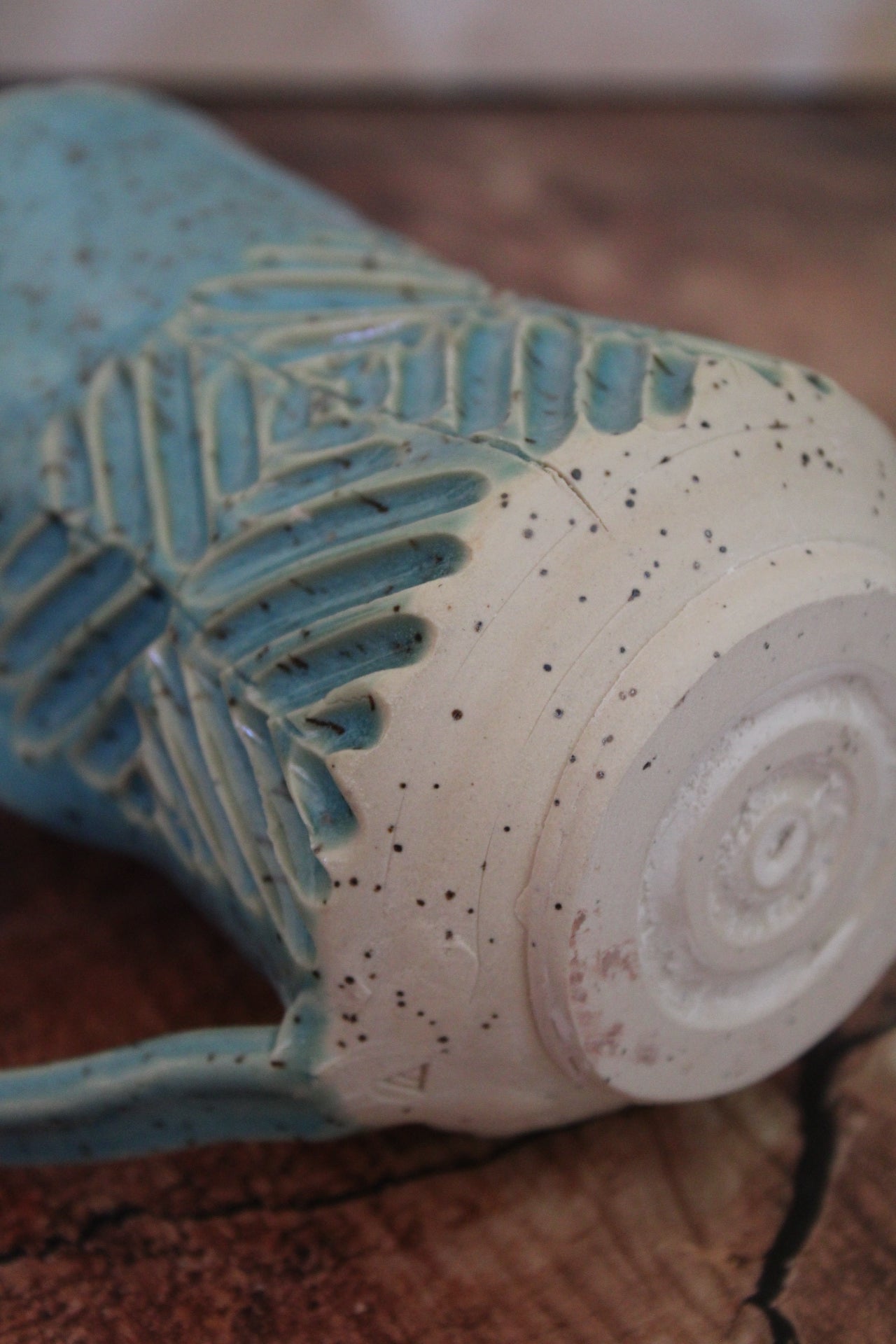 Turquoise Cross Cross Mug