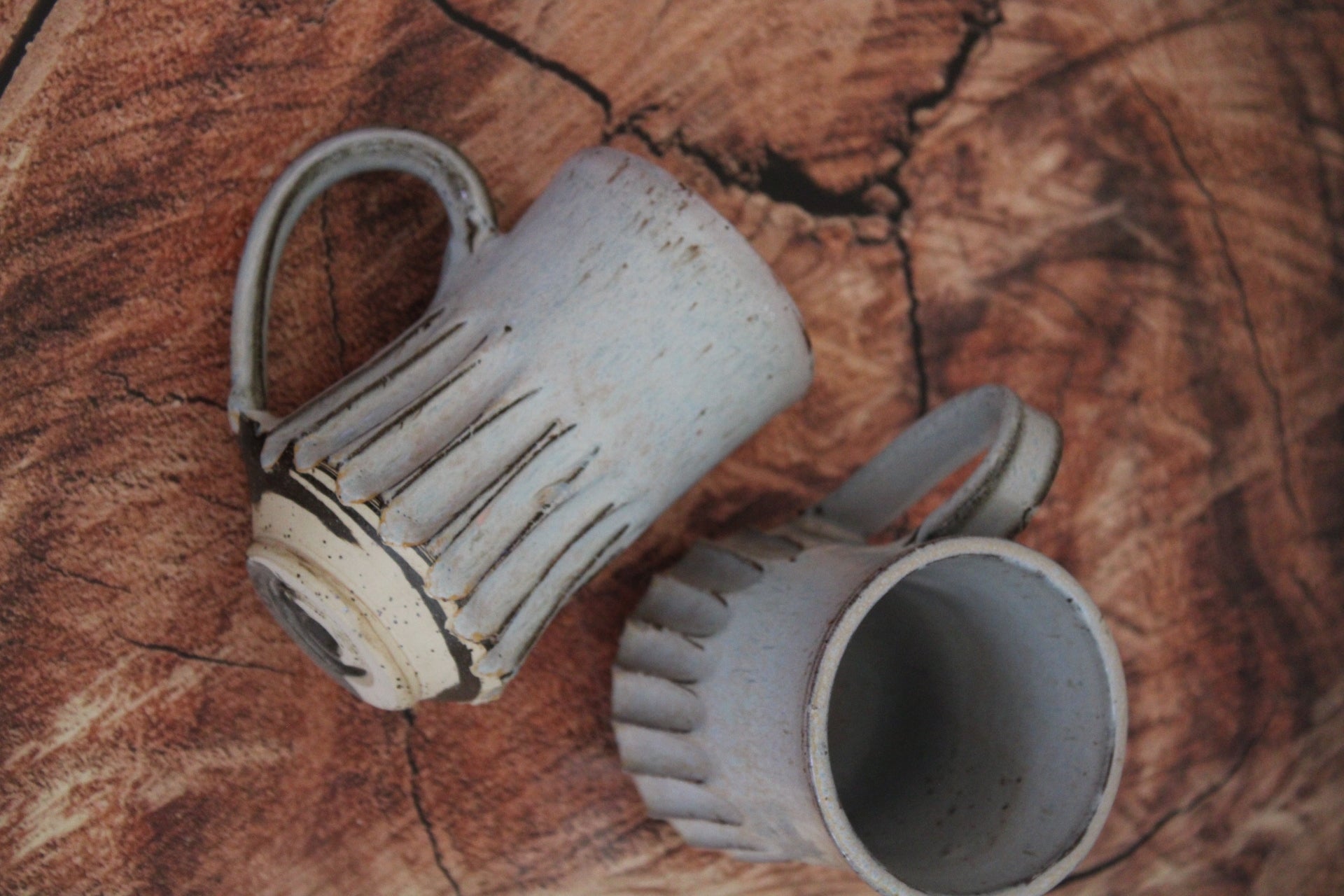 Marbled Earl Grey Mugs