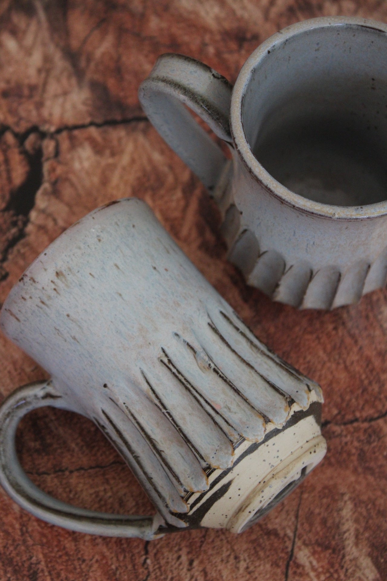 Marbled Earl Grey Mugs