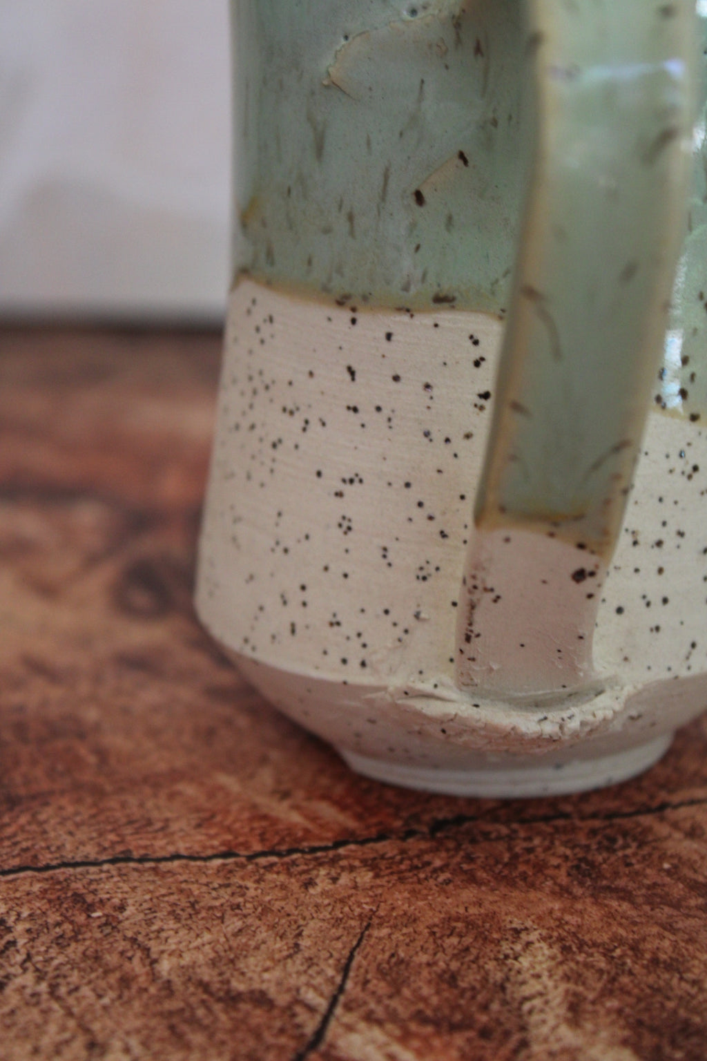 Summer Sea Foam Mushroom Sculpture Mug