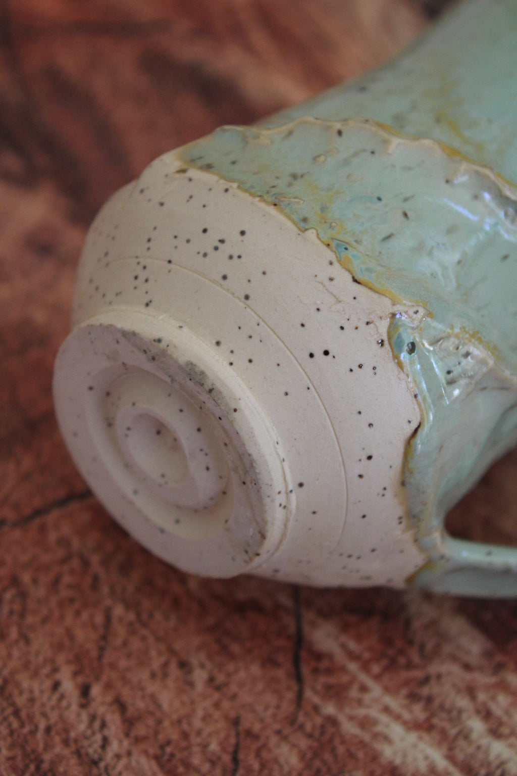 Summer Sea Foam Waves Sculpture Mug