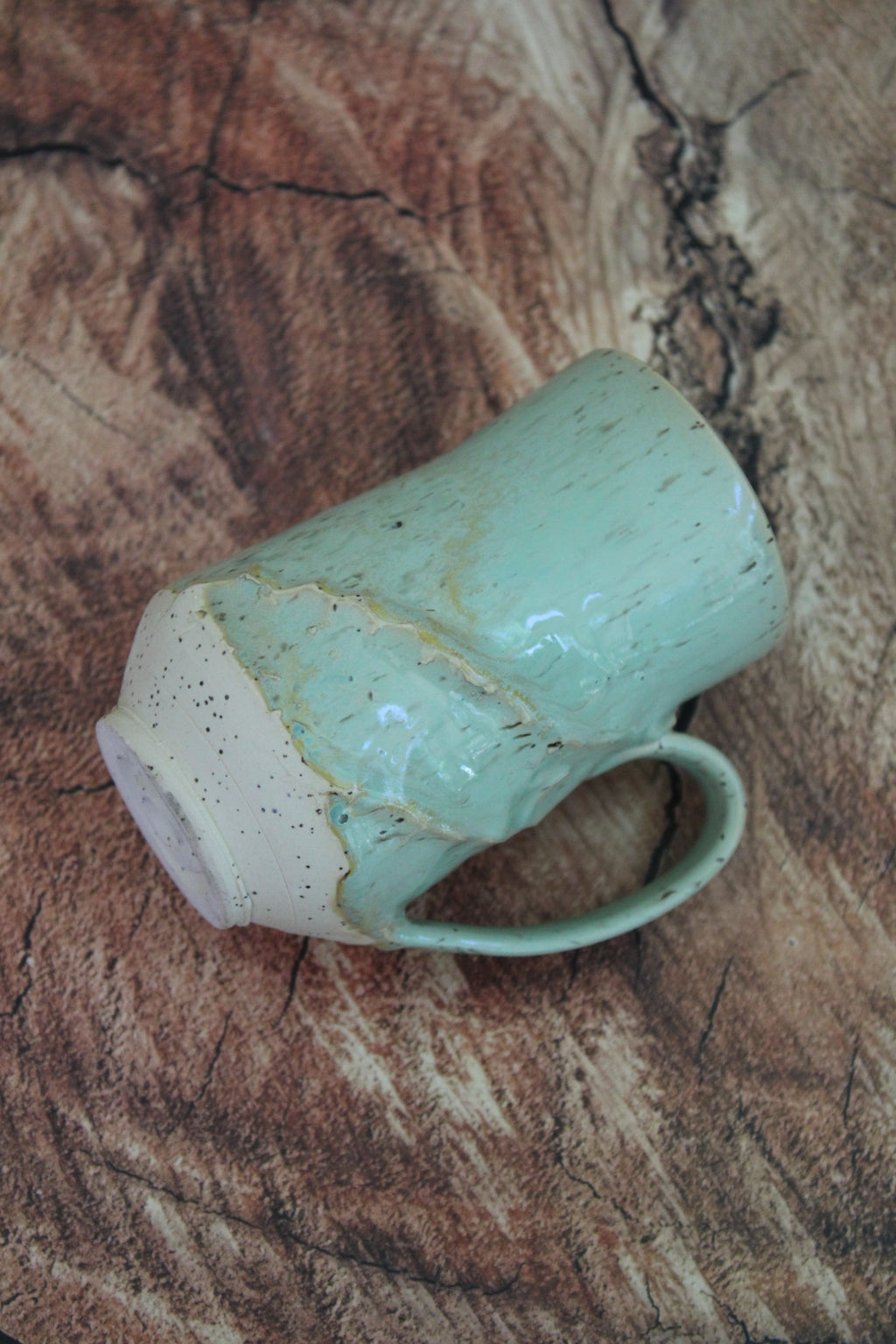 Summer Sea Foam Waves Sculpture Mug