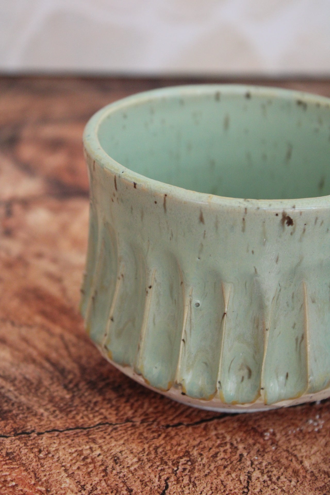 Summer Sea Foam Wide Mug: In Thick Roads