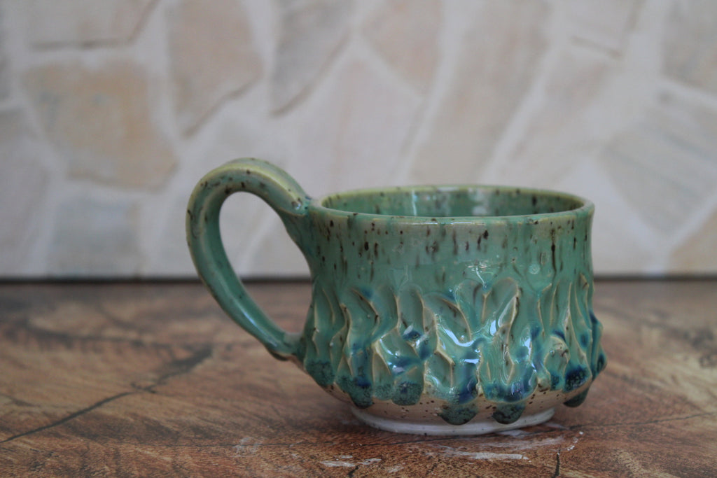 Siren Skin Scales Wide Mouth Mug
