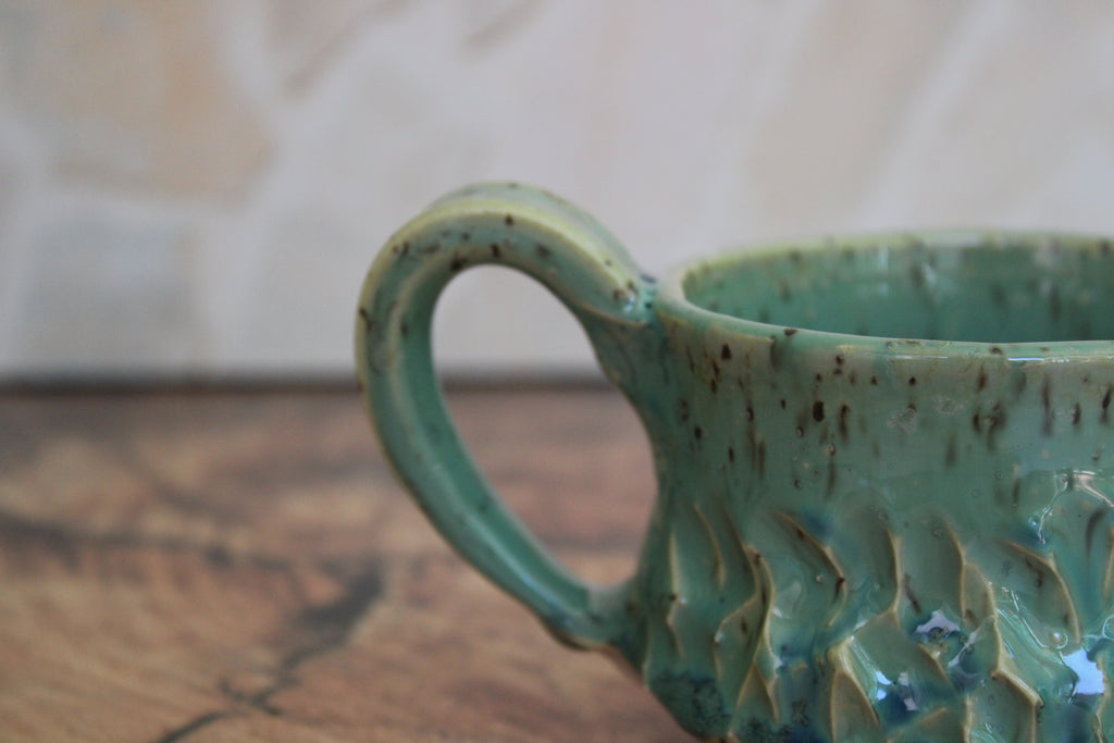 Siren Skin Scales Wide Mouth Mug
