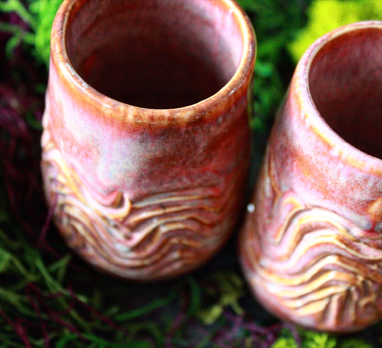 Porcelain shot glasses