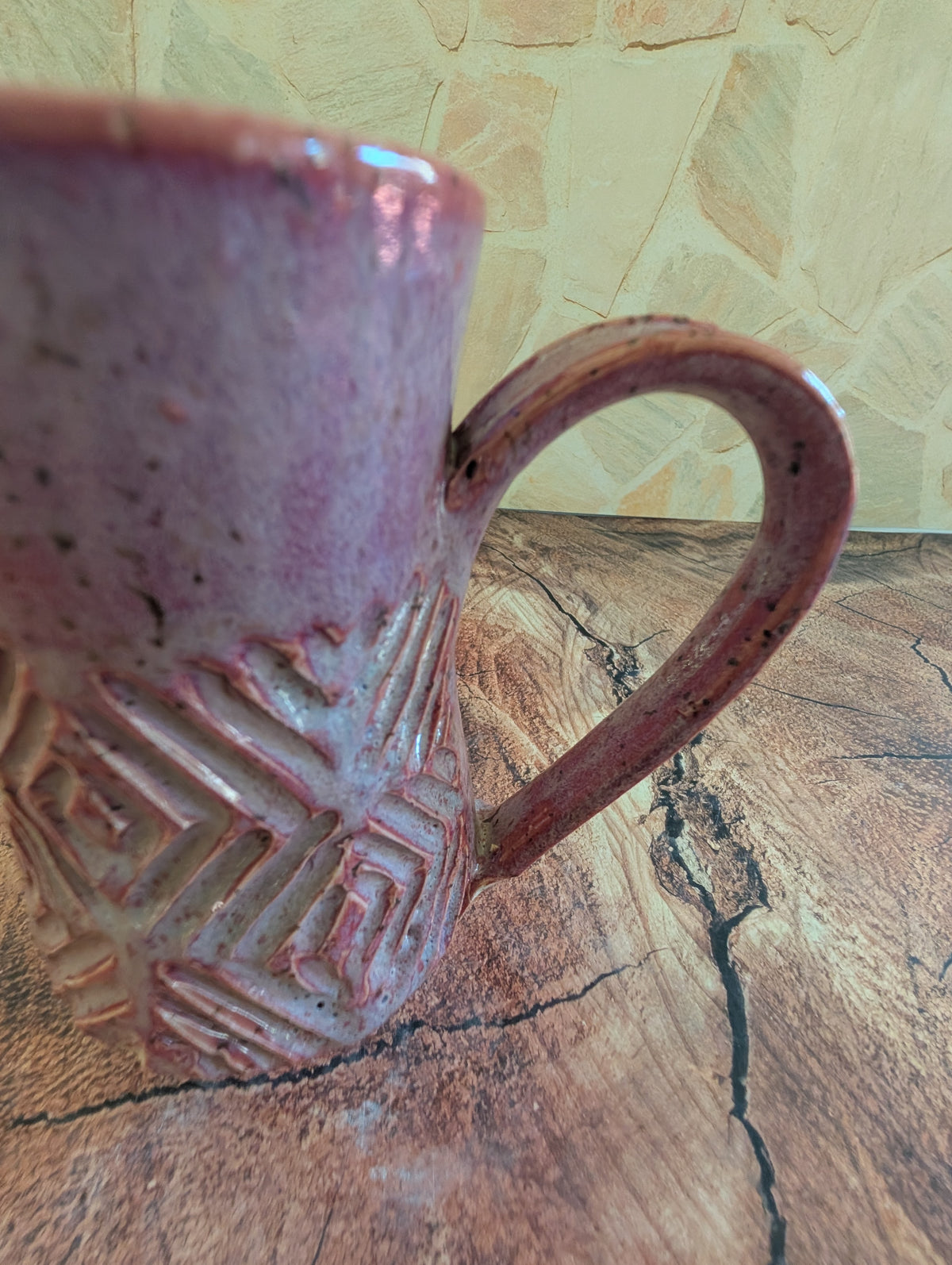 Sangria Criss Cross Mug