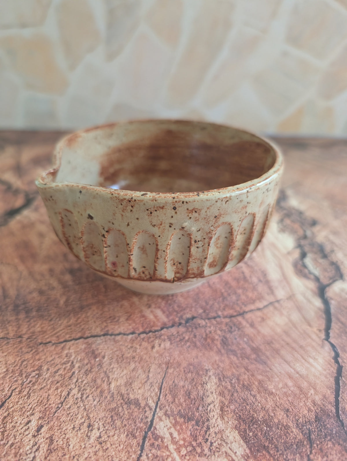 Matcha Bowl Chai thick Lines